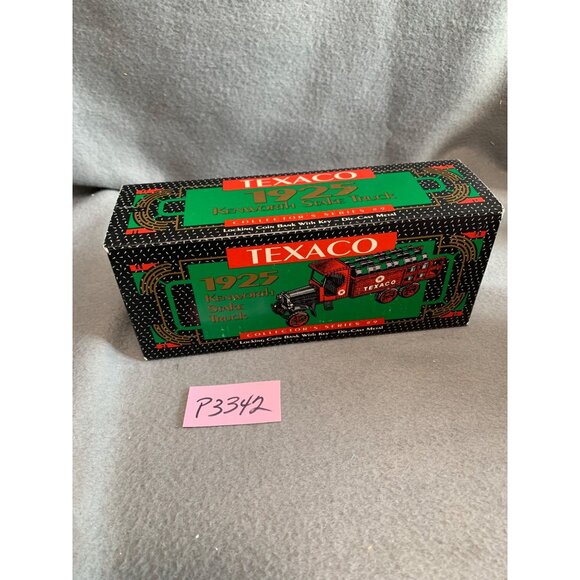 Texaco 1925 Kenworth Stake Truck Barrels Die-Cast Metal Coin Bank Collectors Ser - Picture 13 of 13